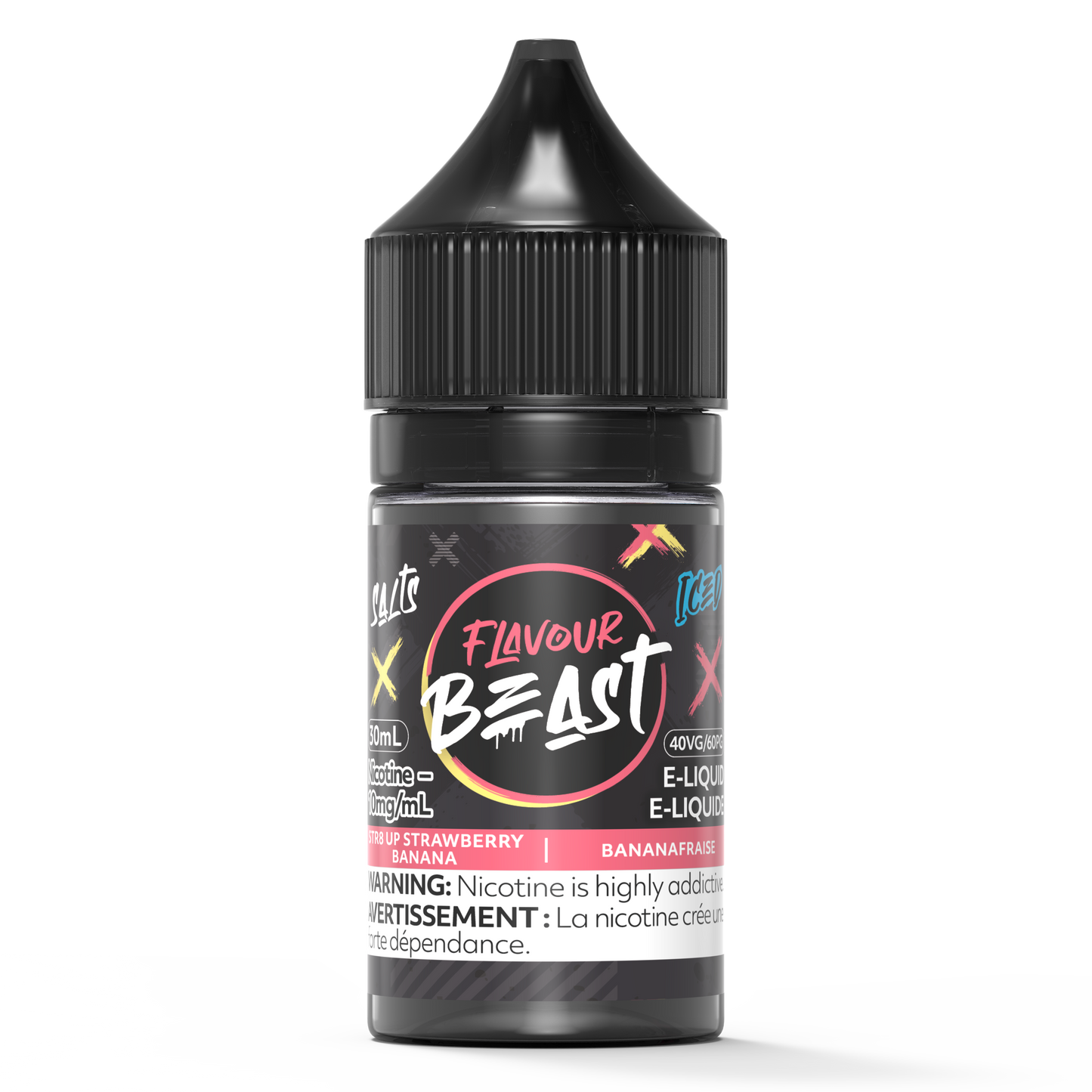 Flavour beast liquid 20MG STR8 up Strawberry Banana