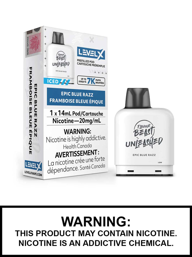 Epic LevelX 7k Blue Razz