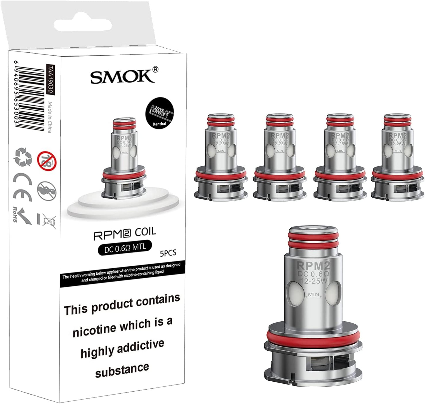 Smoke RPM2 Coil DC 0.6