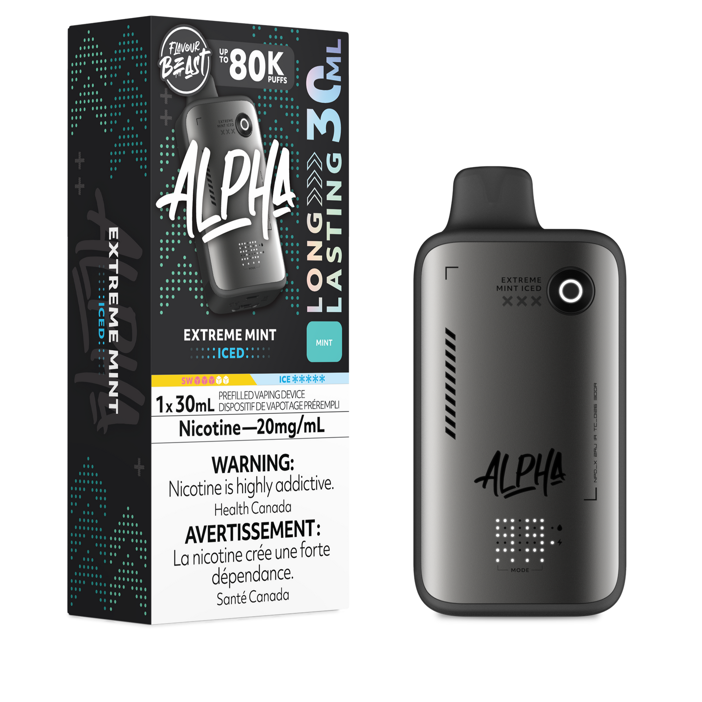 Flavour Beast Alpha 80K Extreme Mint