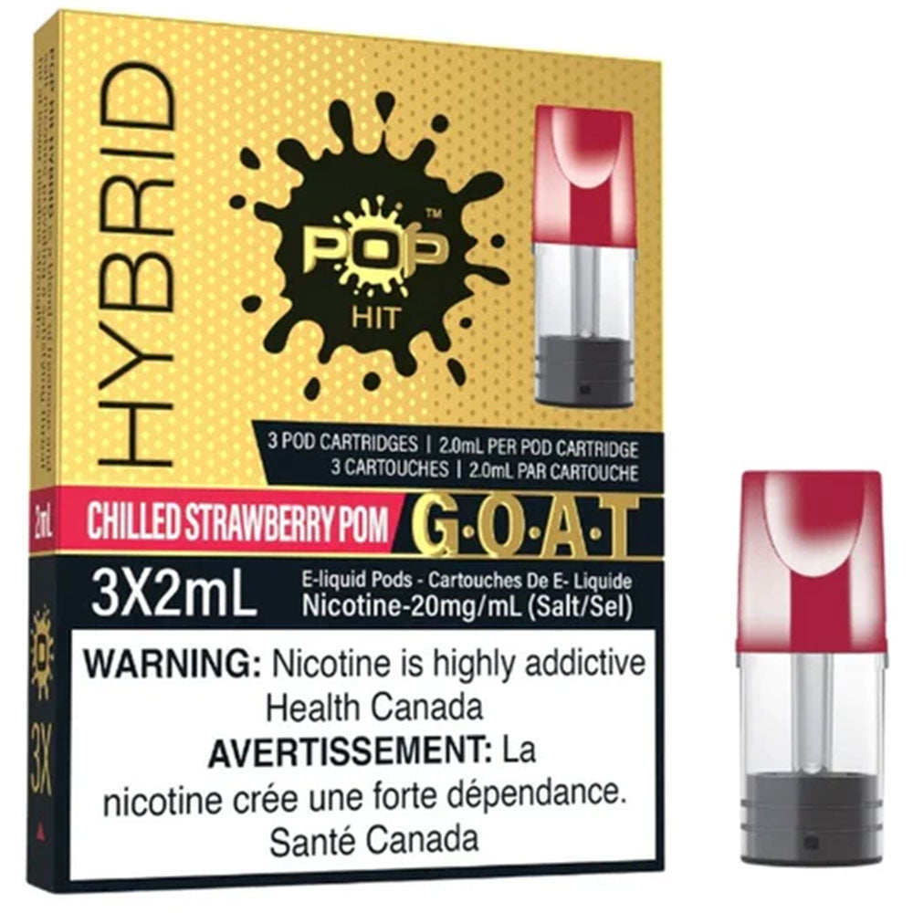 Hybrid pop pods Chilled Strawberry Pom