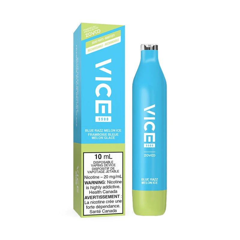 Vice 5500 Blue Razz melon ice