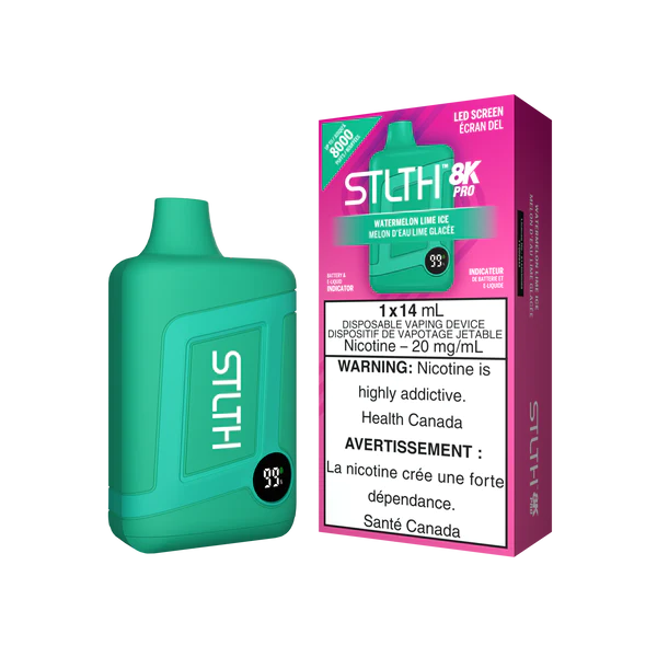Stlth 8K pro Watermelon lime Ice