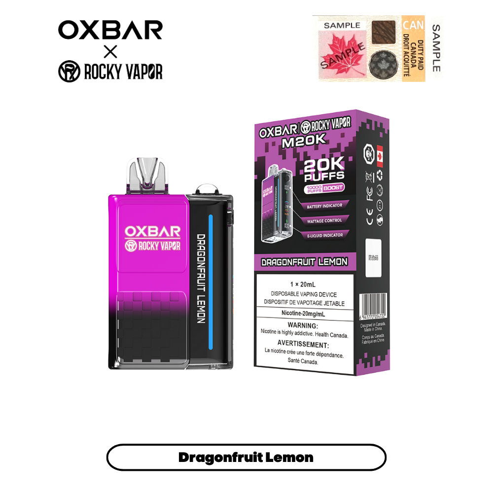 Oxbar 20K Dragonfruit Lemon