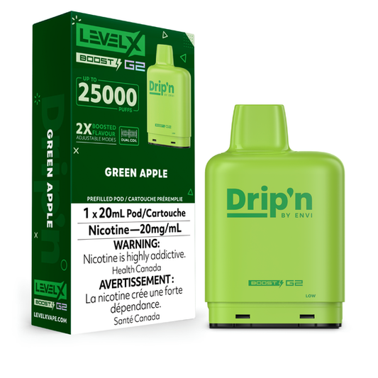 Drip’n Boost LevelX Green Apple