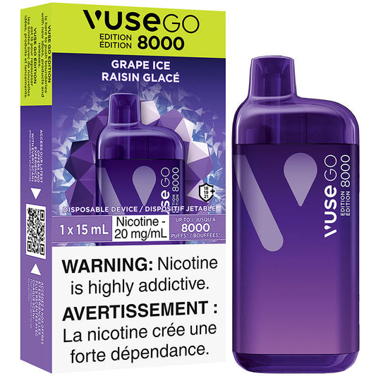 VuseGo 8000 Grape Ice