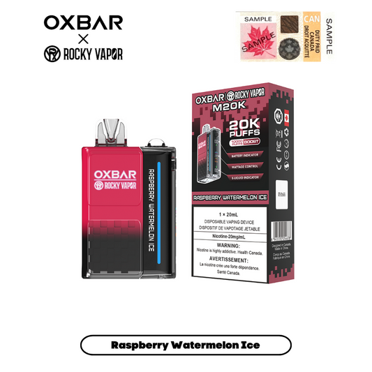 Oxbar 20K Raspberry Watermelon Ice