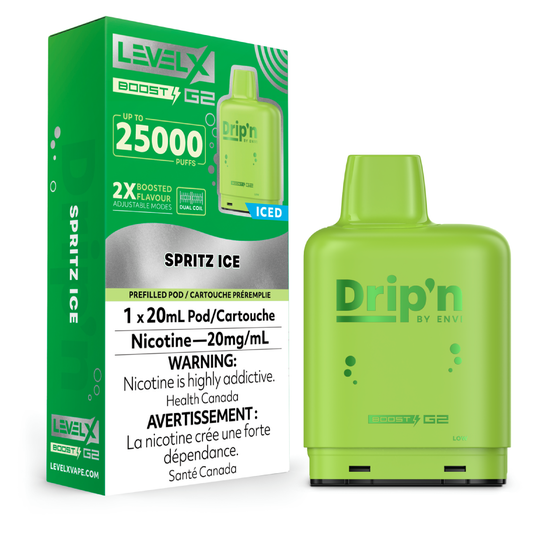 Drip’n Boost LevelX Spritz Ice