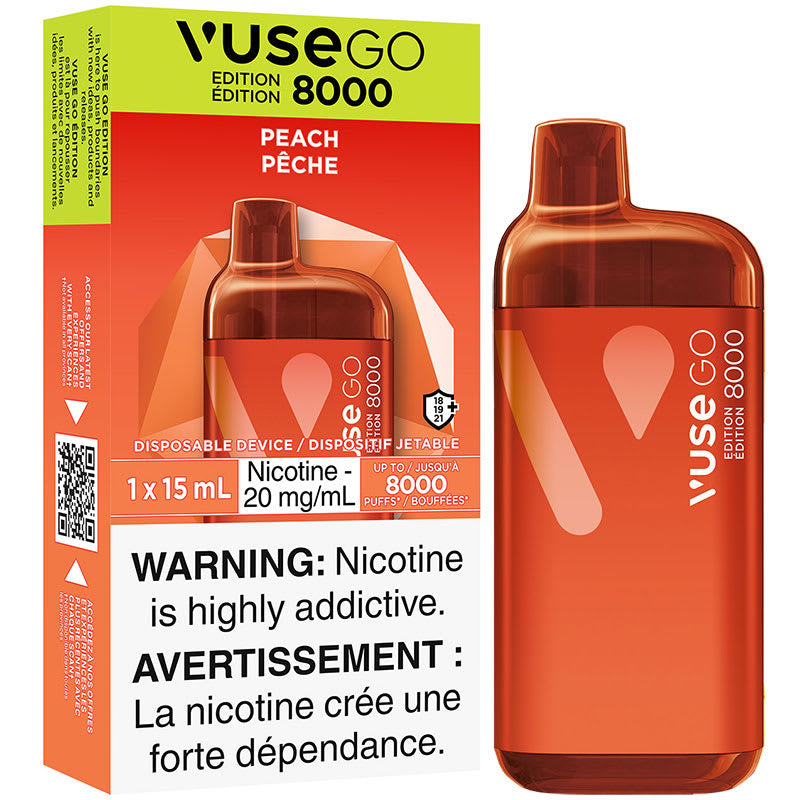 VuseGo 8000 Peach