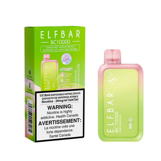 Elfbar BC 10000 Kiwi Guava Ice