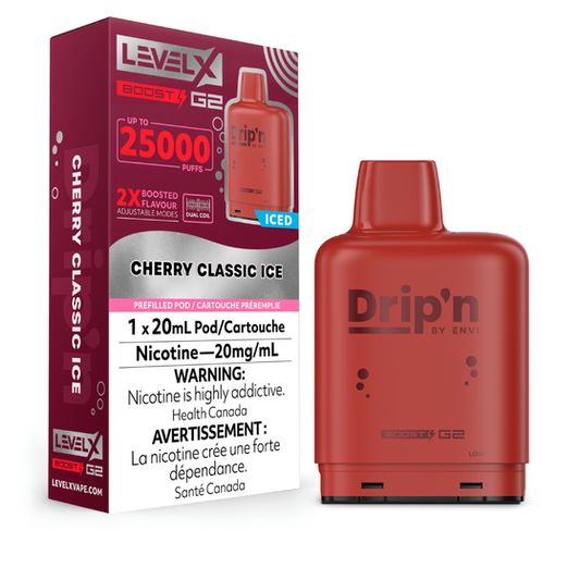 Drip’n Boost LevelX Cherry Classic Ice