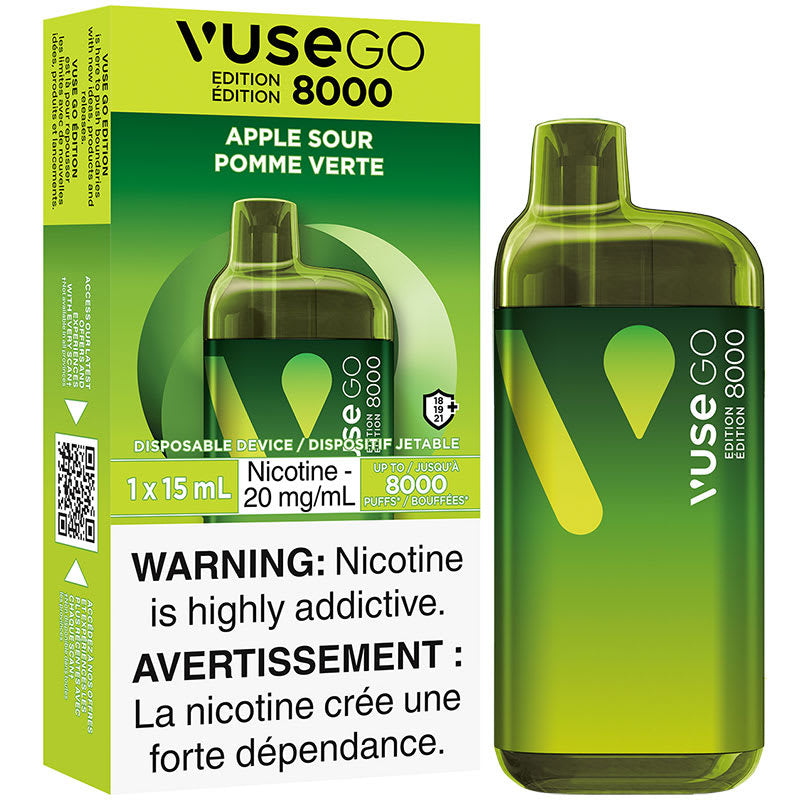 VuseGo 8000 Apple Sour