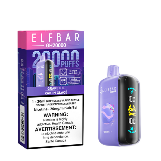 Elfbar 20k Grape Ice