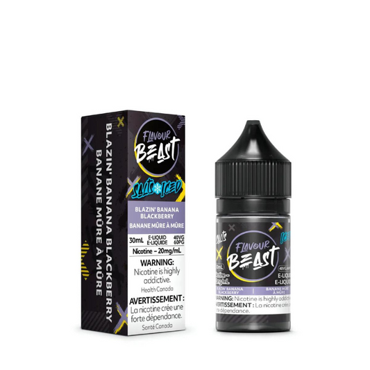 Flavour beast liquid 20MG Blazin Banana Blackberry