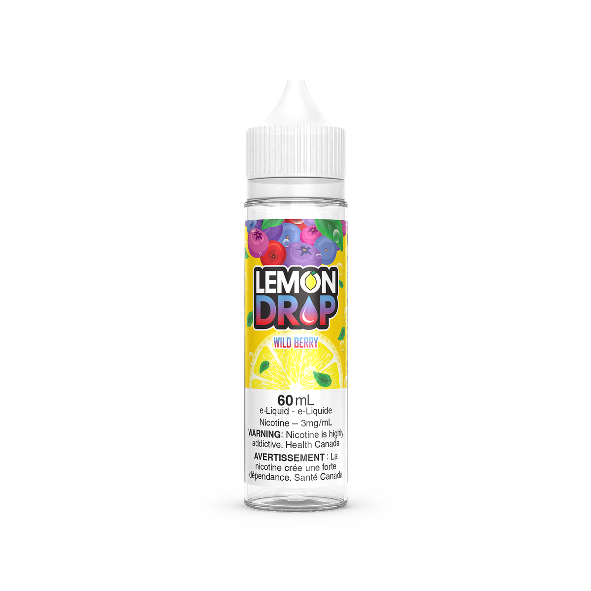 Lemon Drop 0mg 60ml  Wild Berry