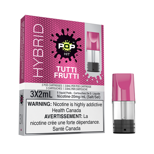 Hybrid pop pods Tutti Fruity