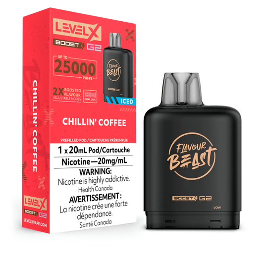 Flavour Beast Boost 
LevelX Chillin Coffee