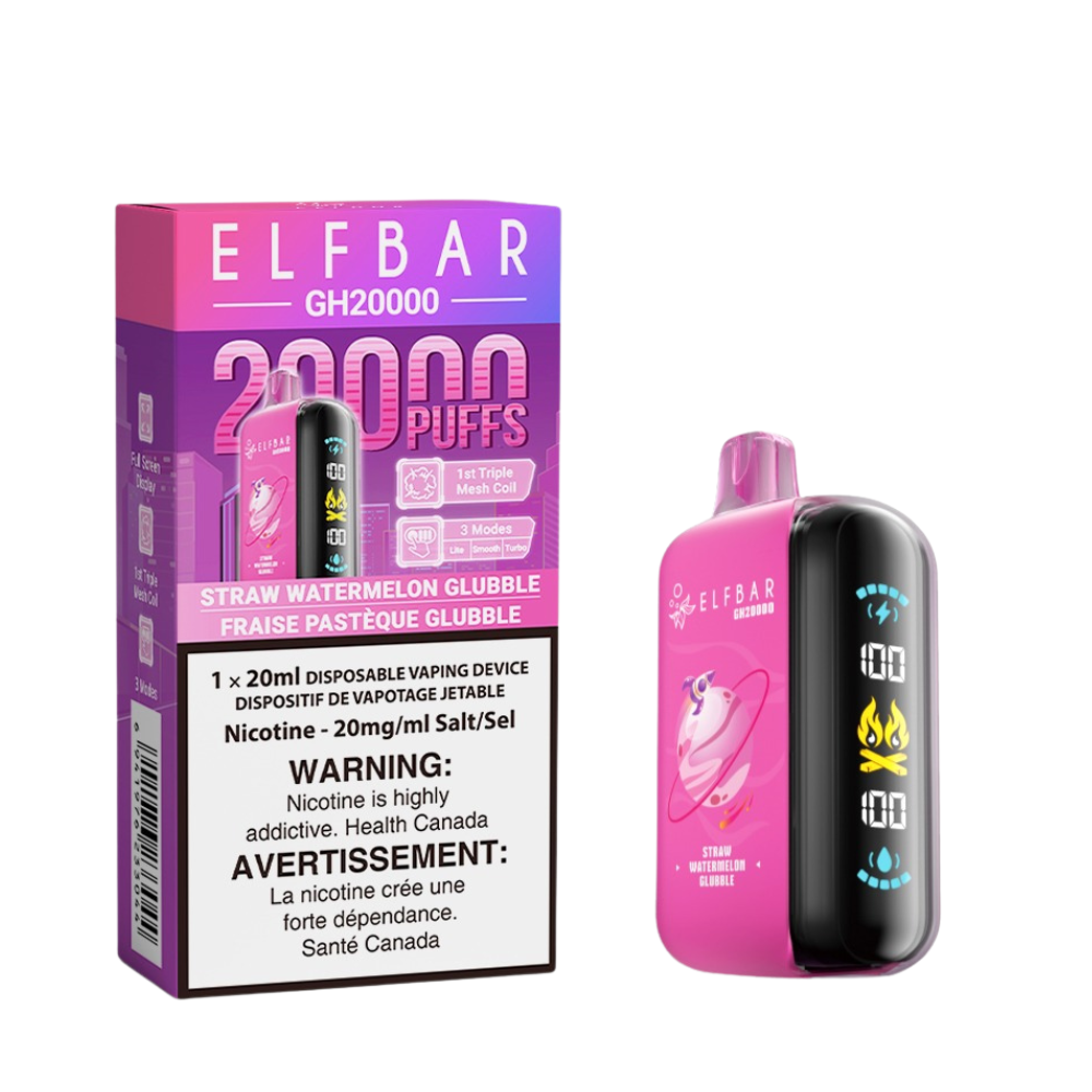 Elfbar 20k Straw watermelon Glubble