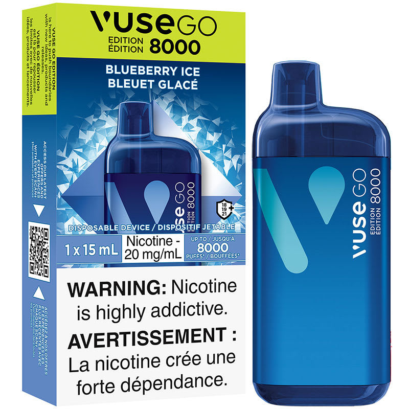 VuseGo 8000 Blueberry Ice