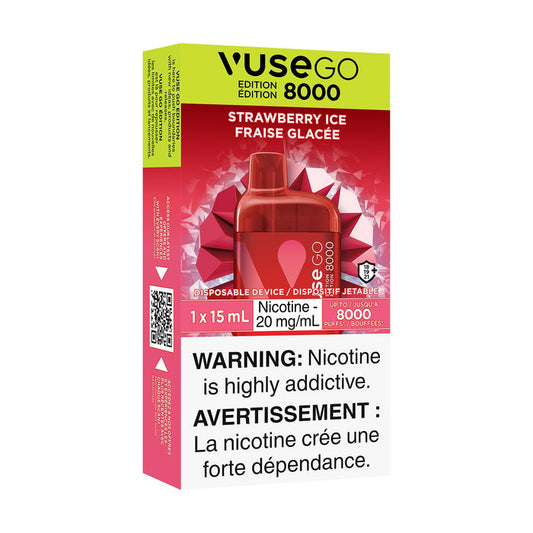 VuseGo 8000 Strawberry Ice