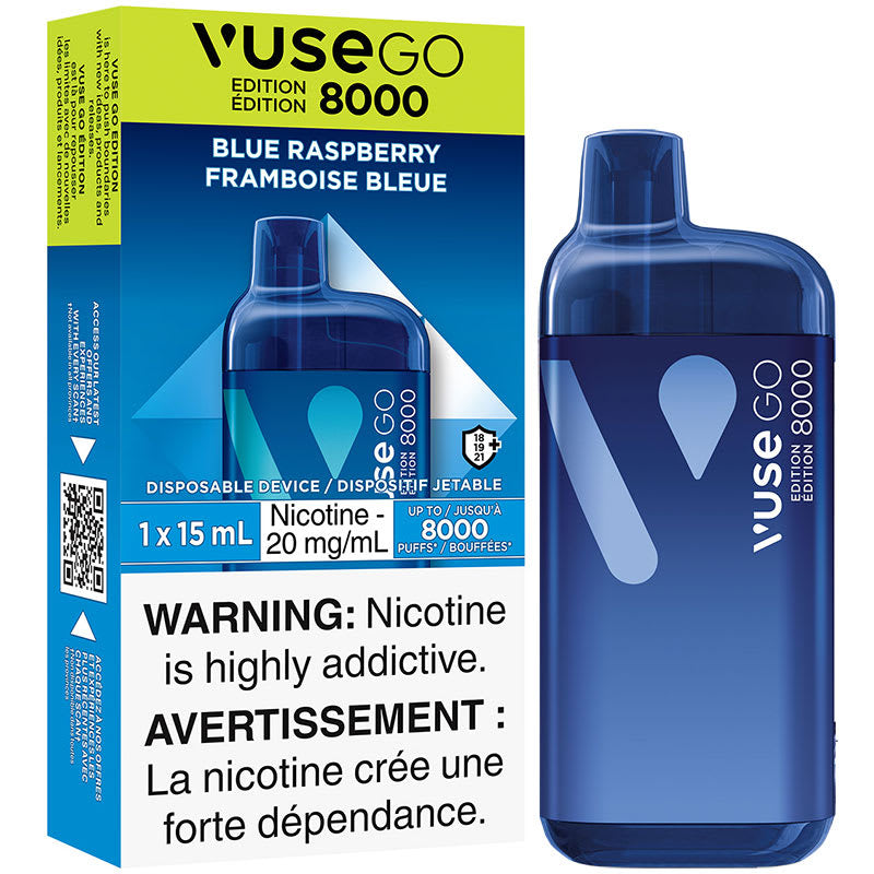 VuseGo 8000 Blue Raspberry