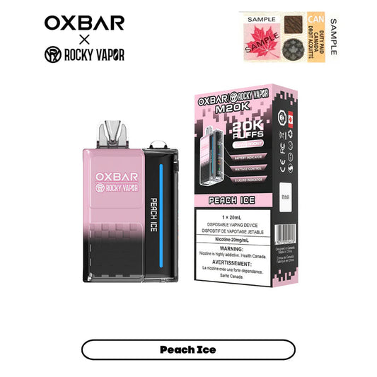 Oxbar 20K Peach Ice