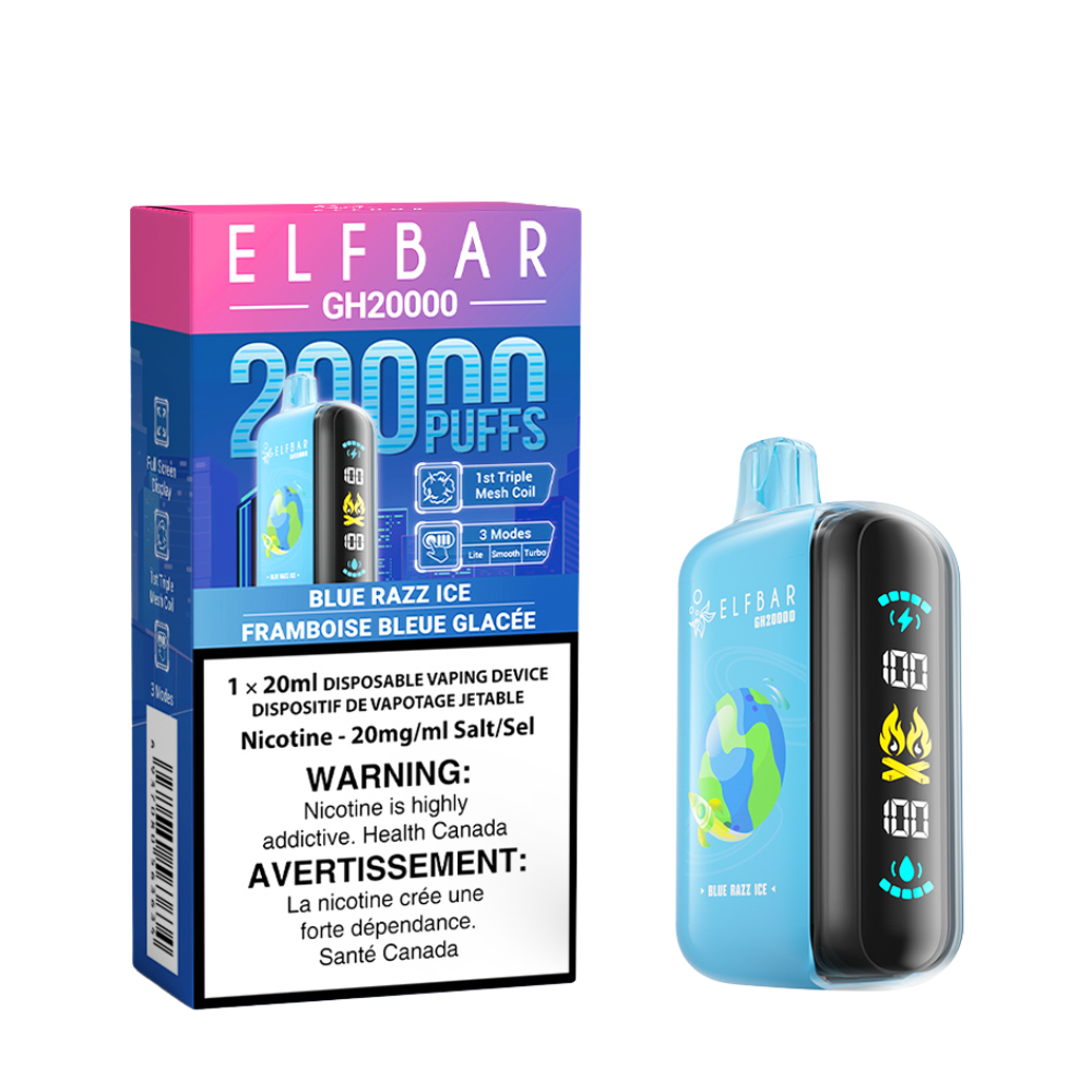 Elfbar 20k Blue Razz Ice