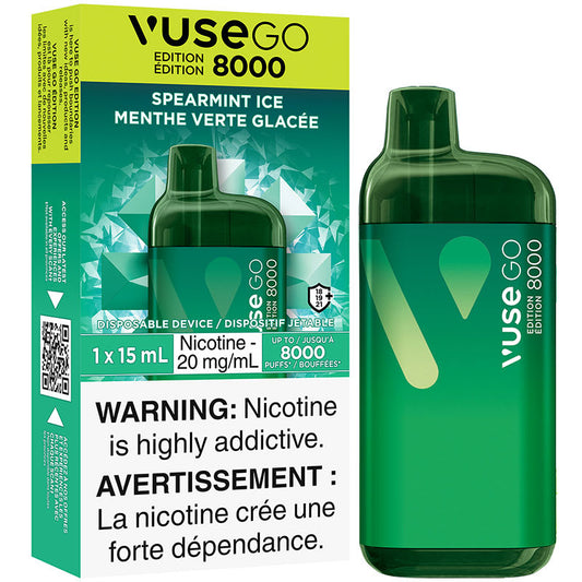 VuseGo 8000 Spearmint Ice