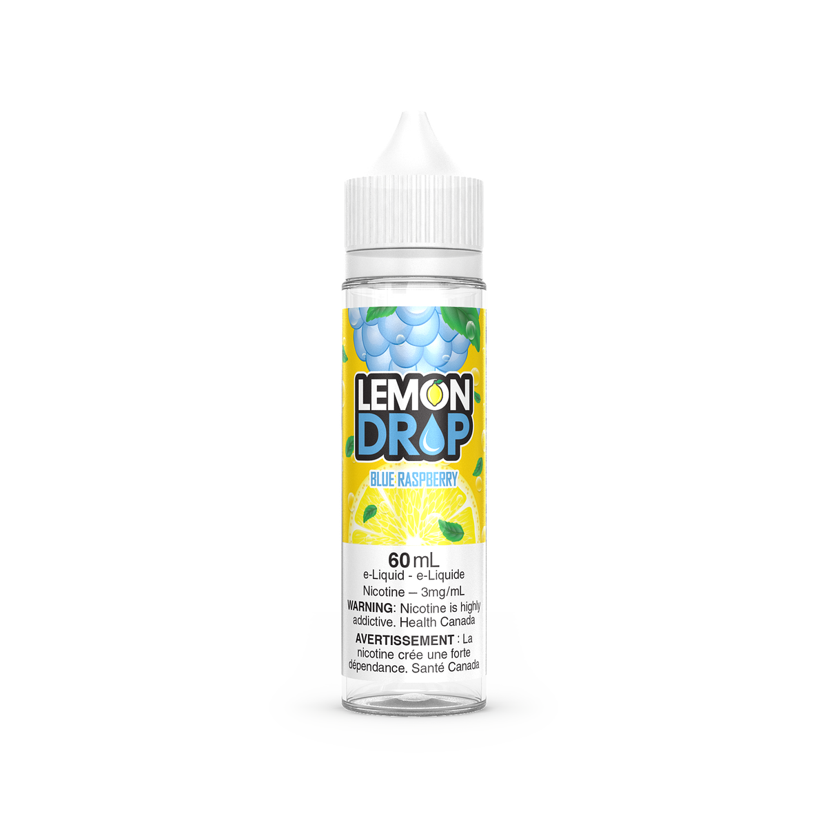 Lemon Drop 0mg 60ml  Blue Raspberry