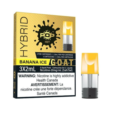 Hybrid pop pods Banan Ice