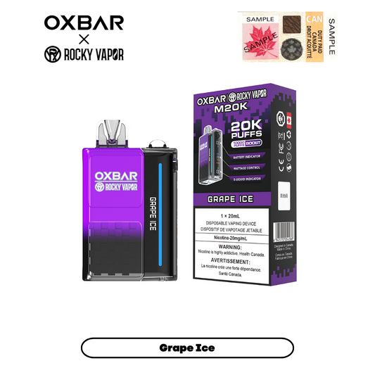 Oxbar 20K Grape Ice