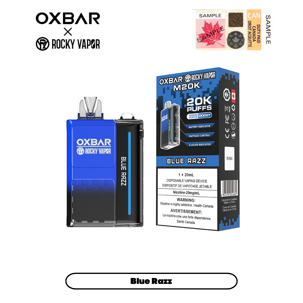 Oxbar 20K Blue Razz