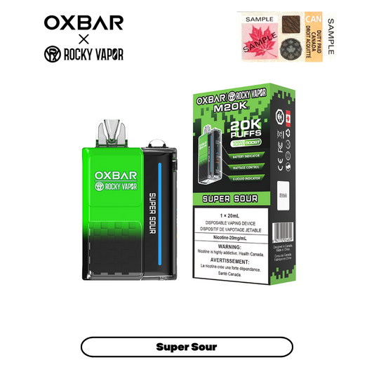 Oxbar 20K Super Sour