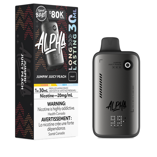 Flavour Beast Alpha 80K jumpin’juicy peach