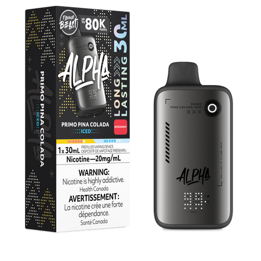 Flavour Beast Alpha 80K Primo Pina Colada Iced