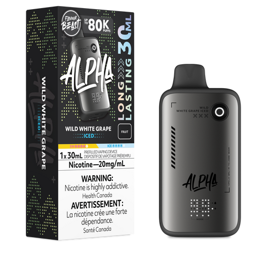 Flavour Beast Alpha 80K Wild White Grape iced