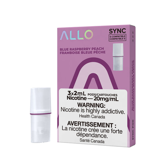 Allo sync pods Blue Raspberry peach