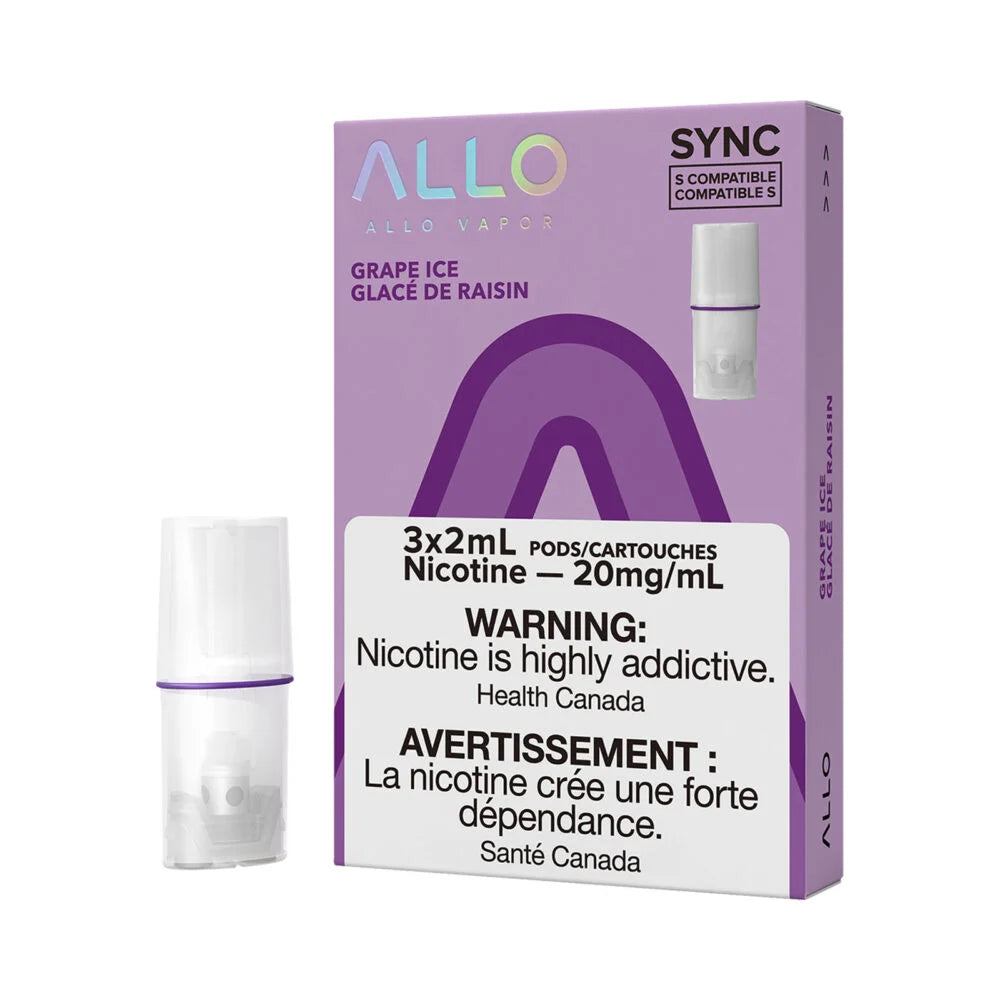 Allo sync pods Grape ice