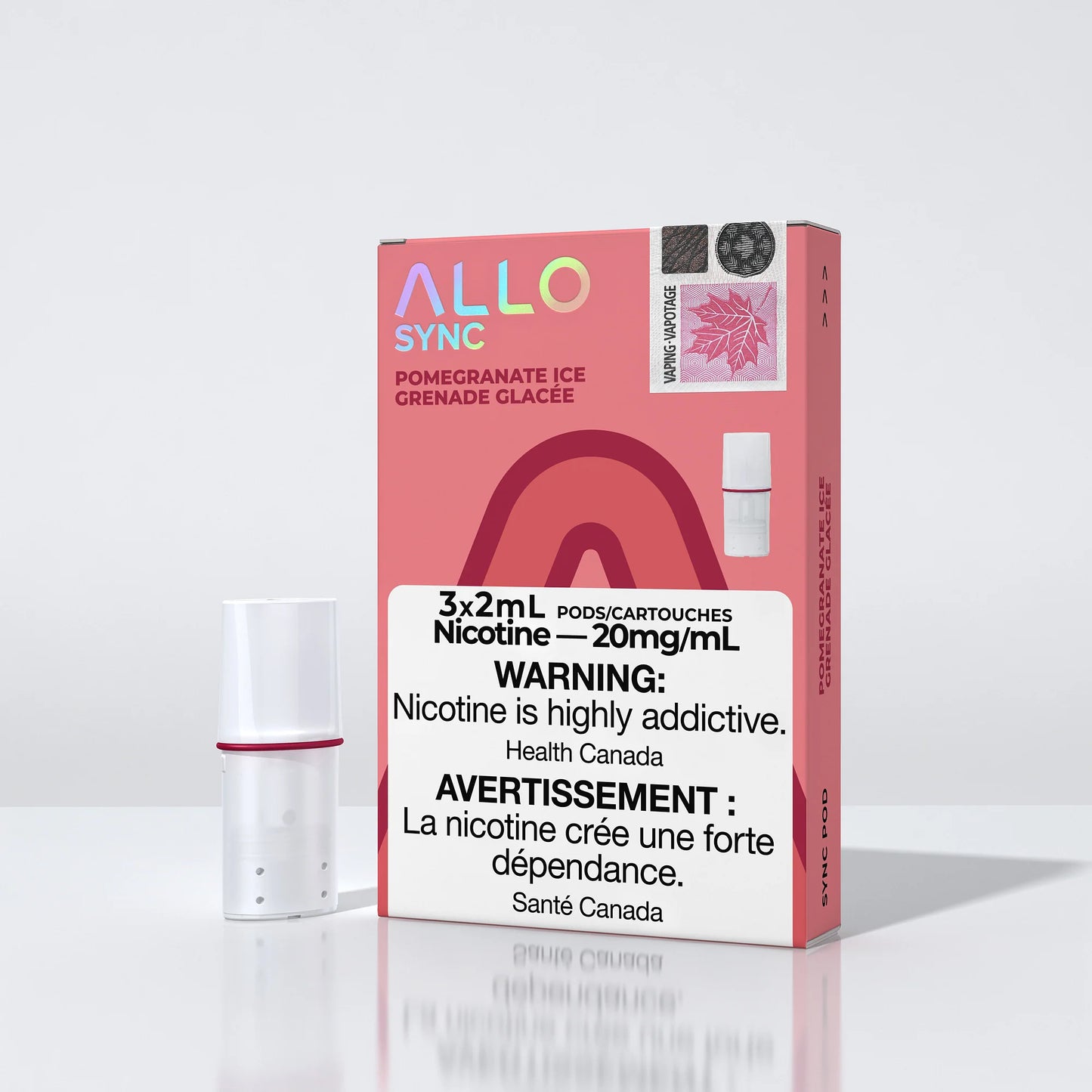 Allo sync pods Pomegranate Ice