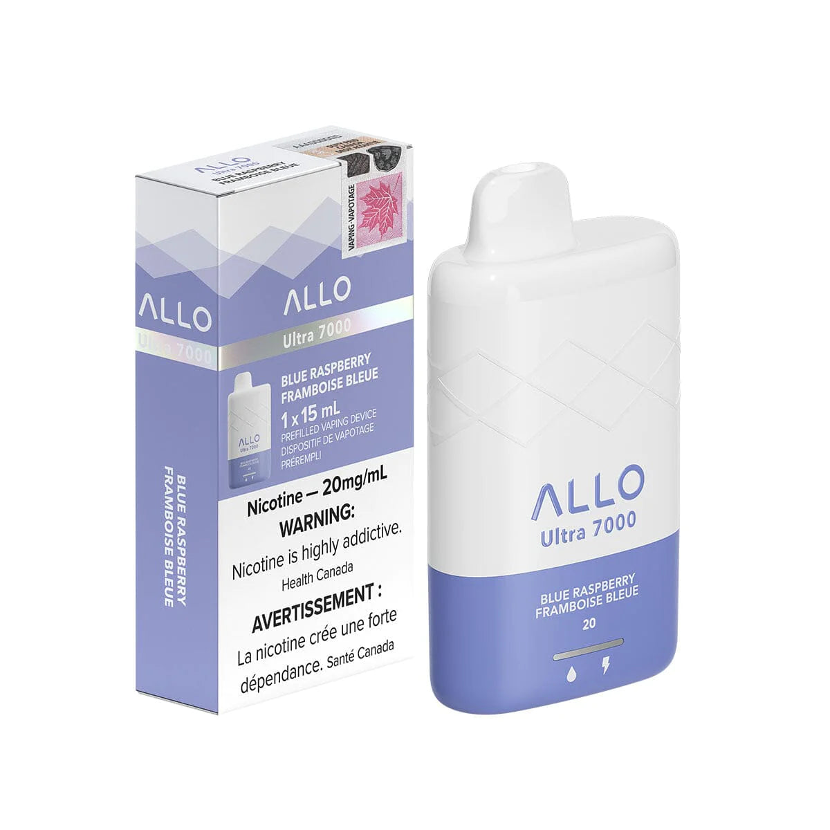 Allo ultra 7000 Blue raspberry