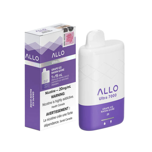 Allo ultra 7000  grape ice