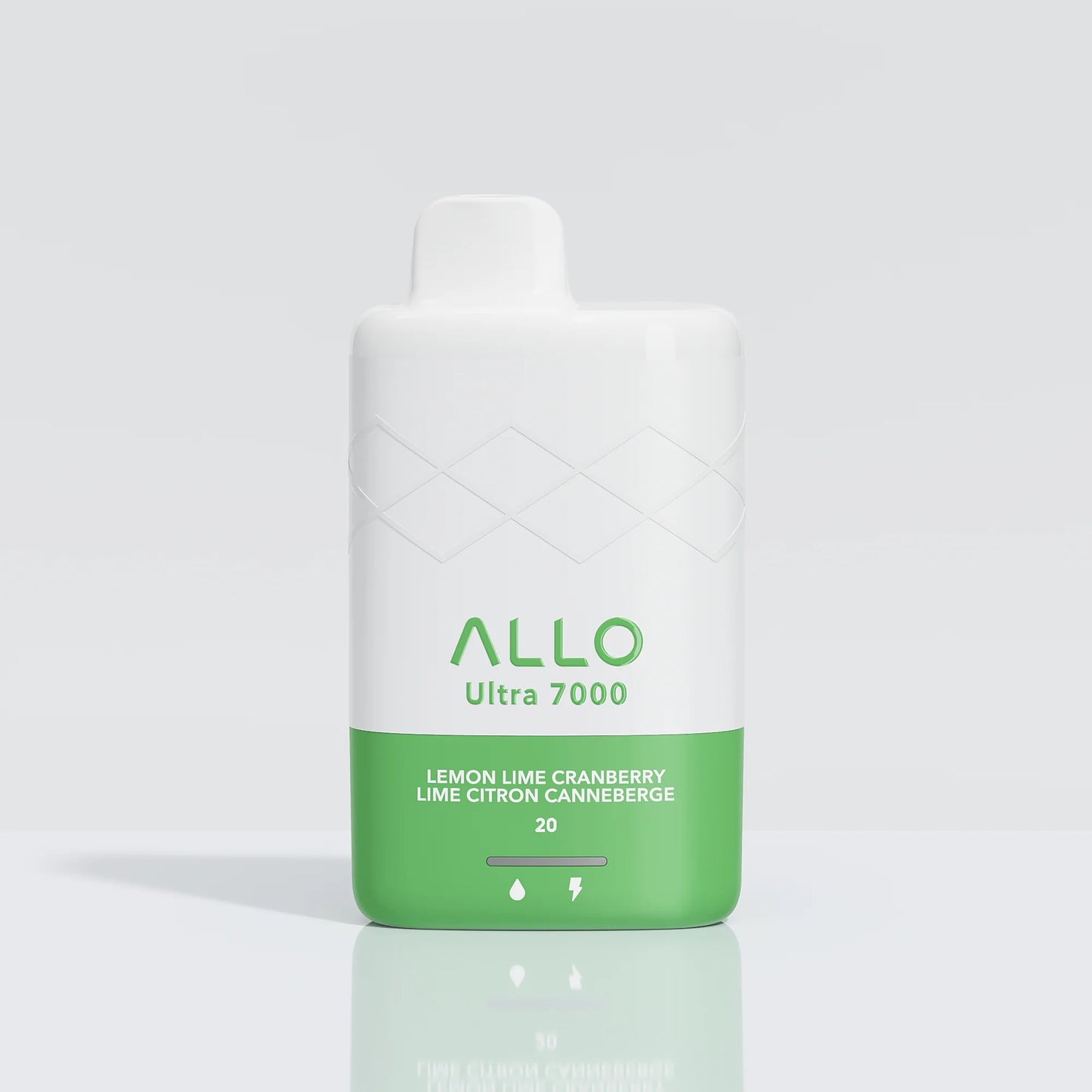 Allo ultra 7000  lemon lime cranberry