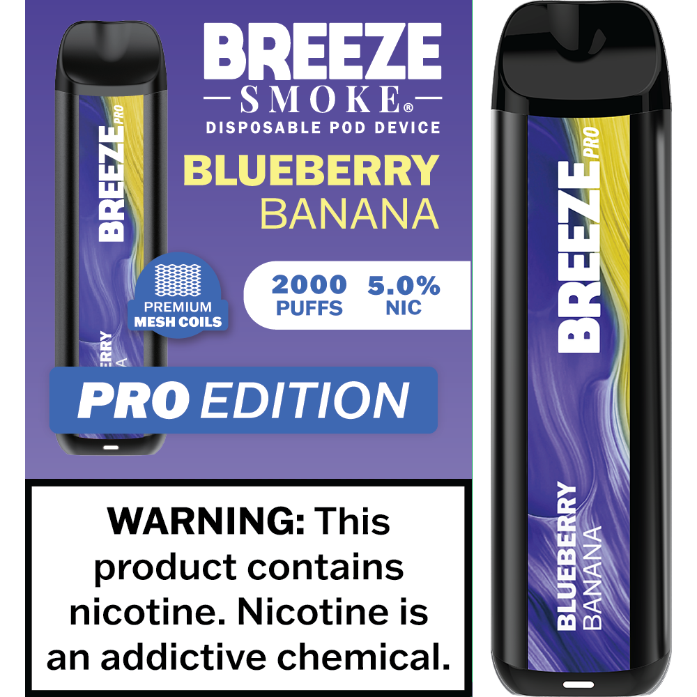 Breeze pro Blueberry Banana 2000