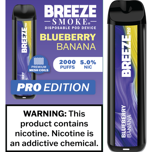 Breeze pro Blueberry Banana 2000