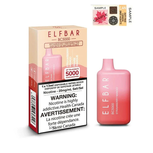 Elfbar Bc 5000 Strawberry Mango