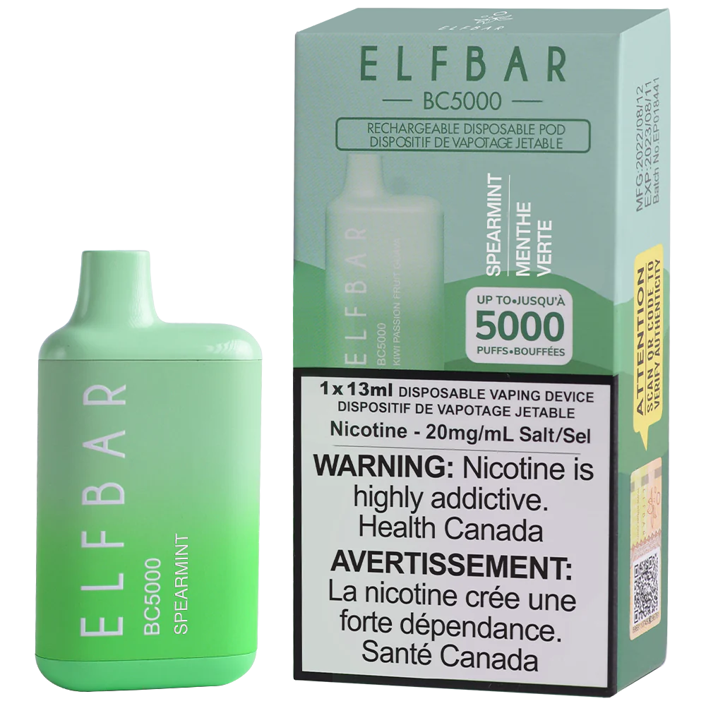 Elfbar Bc 5000 Spearmint