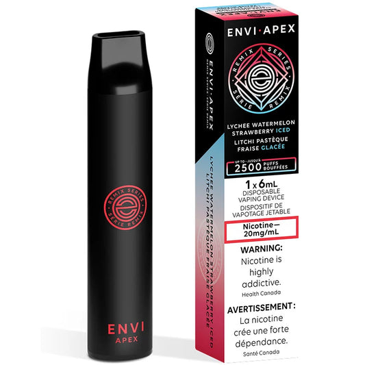 Envi apex 2500 lychee watermelon strawberry ice