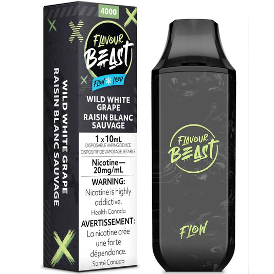 Flavour beast Flow WILD WHITE GRAPE