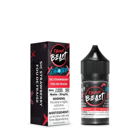 Flavour beast liquid 20MG Sic strawberry