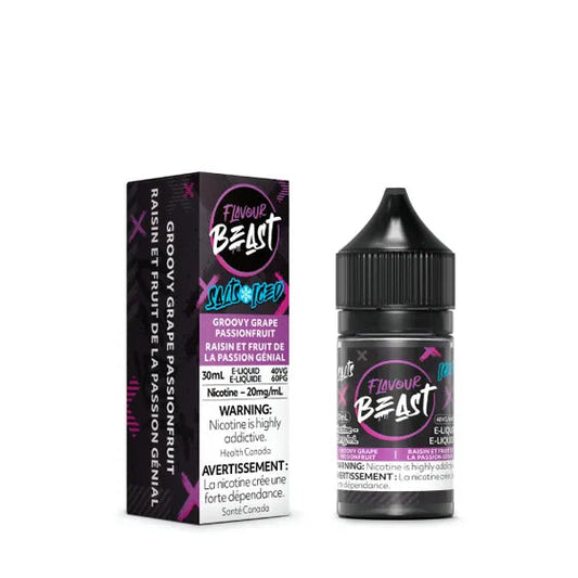 Flavour beast liquid 20MG Groovy Grape Passionfruit